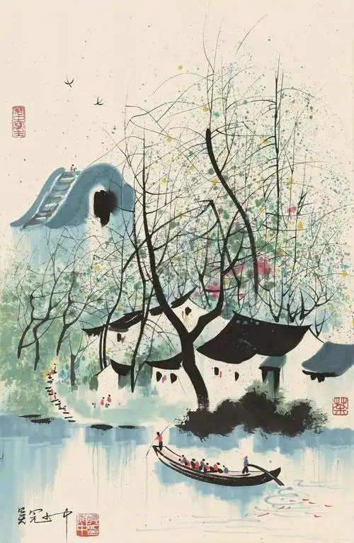 吴冠中百年诞辰收藏大展再现经典