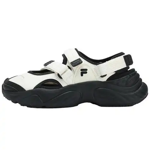 fila fusion斐乐玛丽珍凉鞋女鞋2023夏新款凉拖魔术贴海螺沙滩鞋 550