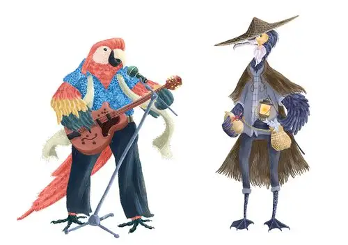 动物角色设计-近期练习