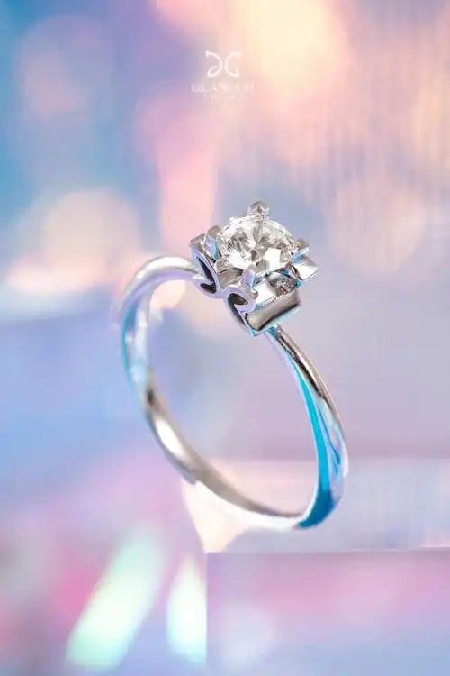 求婚钻戒极简设计感戒指了解一下