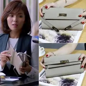 欢乐颂安迪刘涛明星同款包包真皮钱包女长款头层牛皮手拿包女小包