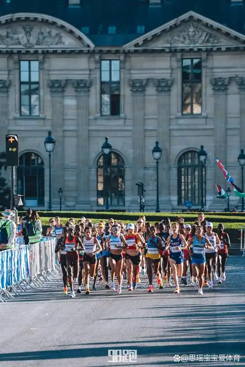 全民星奥运# 2024巴黎奥运会,女子马拉松前半程,澳大利亚选手杰慰卡