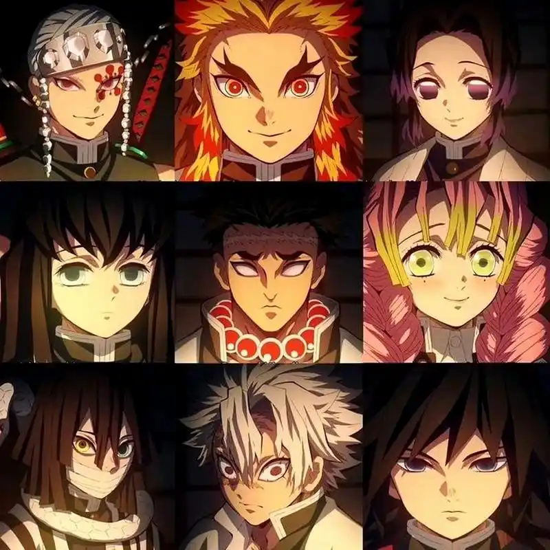 鬼灭之刃# 鬼杀队的九柱,谁最让你意难平?