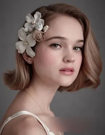 欧美新娘发型设计复古风再掀热潮