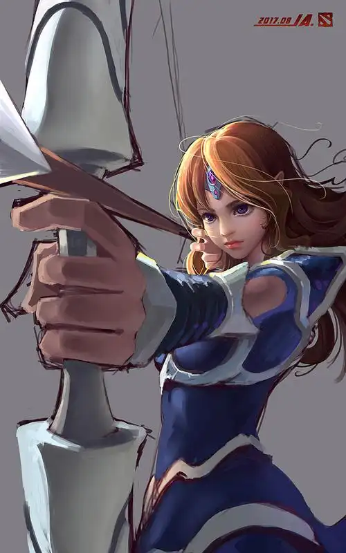 dota2月之女祭司米拉娜