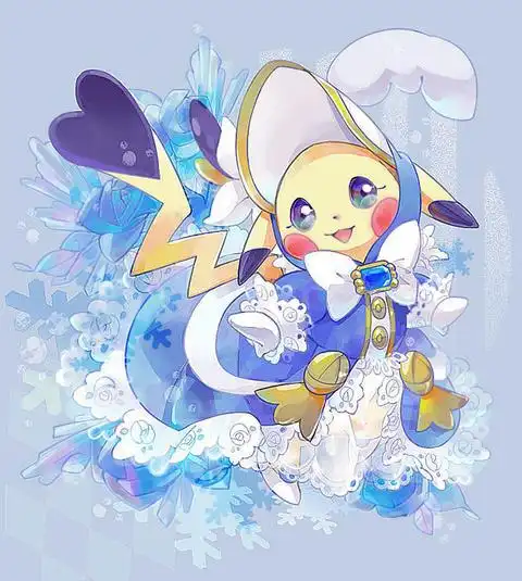 皮卡丘变装特辑蓝铅笔 - 年轻人的线上绘画设计学习平台