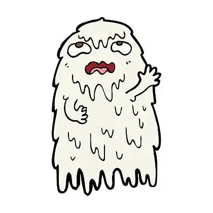 毛卡通鬼