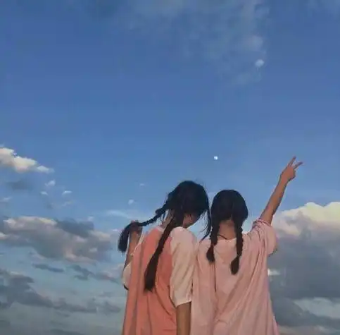 闺蜜头照片唯美头像女生背影 女生头像图片大全 -【爱个性】