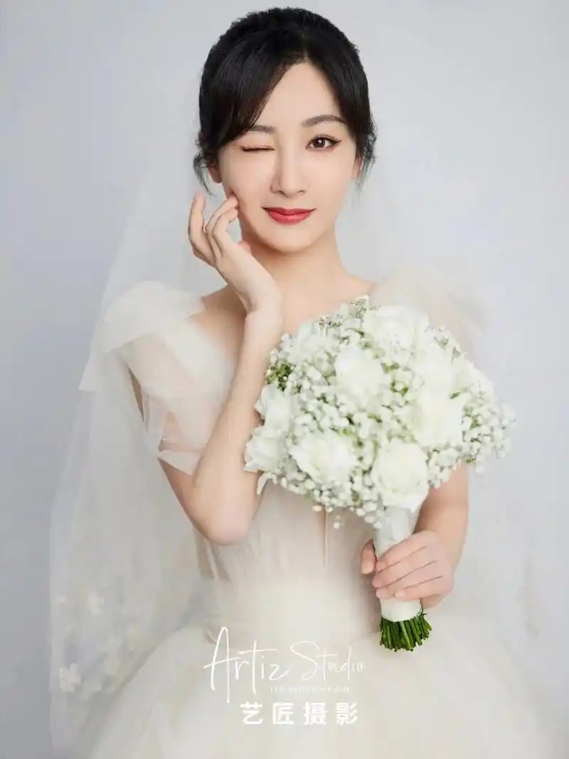 我的最美新娘 #杨紫 #韩国艺匠婚纱摄影  - 抖音