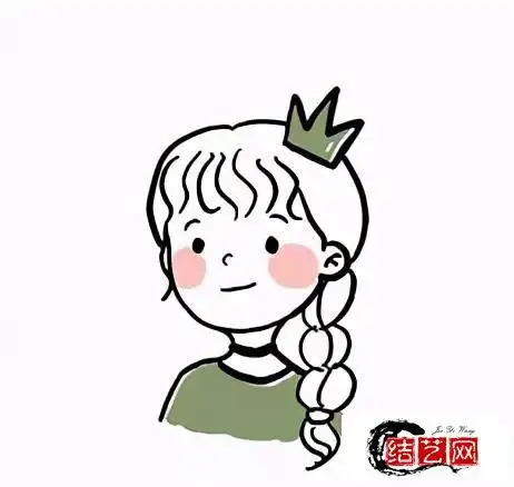 每天学画画22张简笔画人物头像素材临摹有笔就会