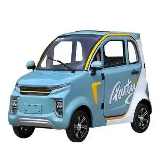 车中老年代步女士上下班接送孩子3座方向盘手把式80安锂电池续航120