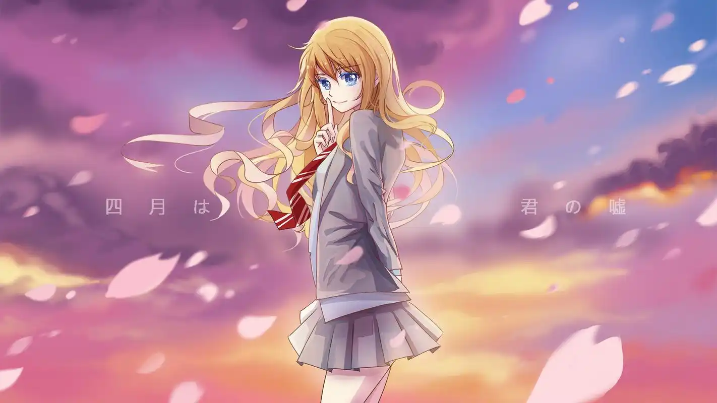动漫《四月是你的谎言》唯美剧照图片桌面壁纸第一辑
