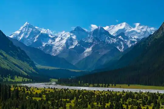 天山摄影图__山水风景_自然景观_摄影图库_昵图网nipic.com