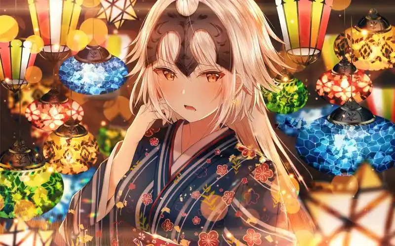 动漫二次元图片电脑桌面壁纸,一组二次元动漫美女图片壁纸,喜欢的亲