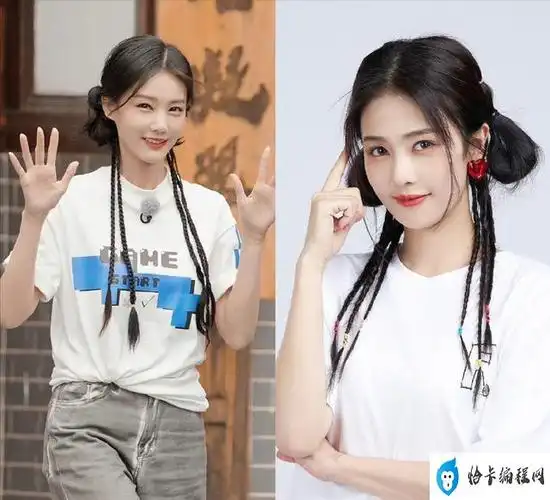 李沁和李一桐对比照图片(娱乐圈专撞脸的明星)-知得星座网