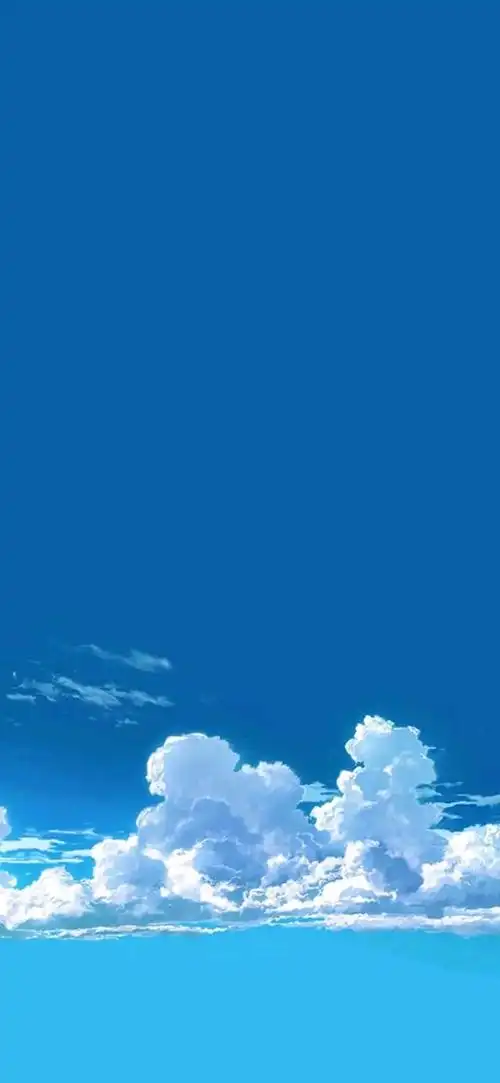 这一期很纯粹的手机壁纸分享,蓝天白云大自然系列,让我们一块看云卷云
