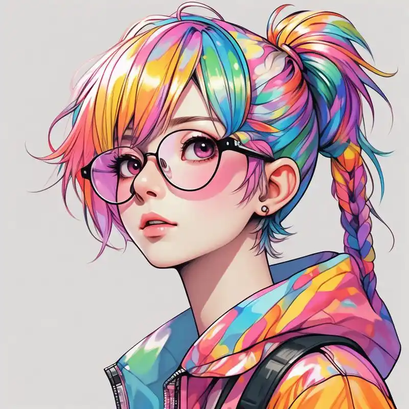 96 卡通头像系列:戴眼镜的酷炫风格 90 探索戴眼镜的卡通头像新