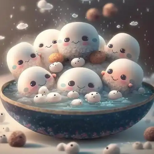 元宵节可爱版汤圆来了_网易订阅