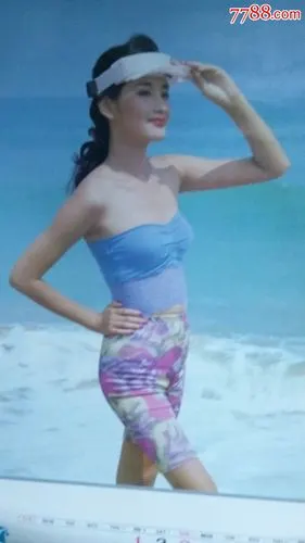 1993年《新潮泳装》美女明星挂历,挂历/台历,挂历,九十年代(20世纪)