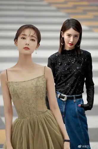 了不起的女孩p图大赛##李一桐金晨婚纱照