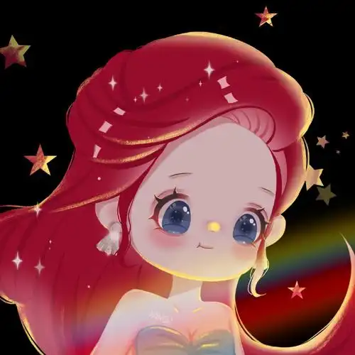 迪士尼##长发公主##小美人鱼##闺蜜头像