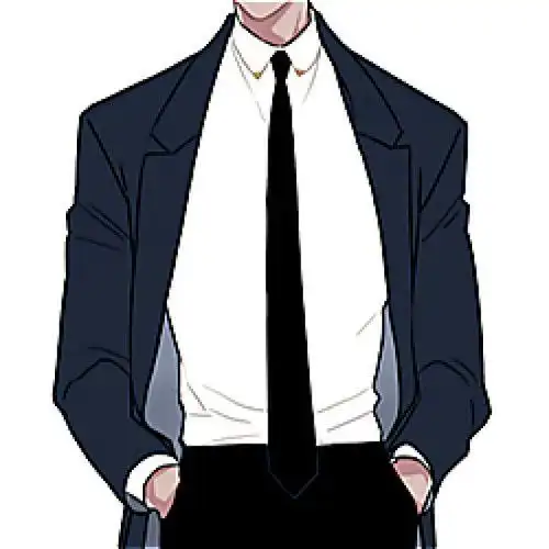 西装男头像卡通图片