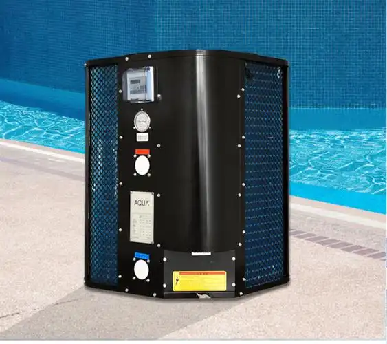 游泳池恒温加热设备游泳池恒温器空气能热泵循环加热器温泉泡池水产养