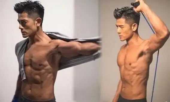 2017年娱乐圈十大健硕肌肉男星彭于晏王信然居榜首