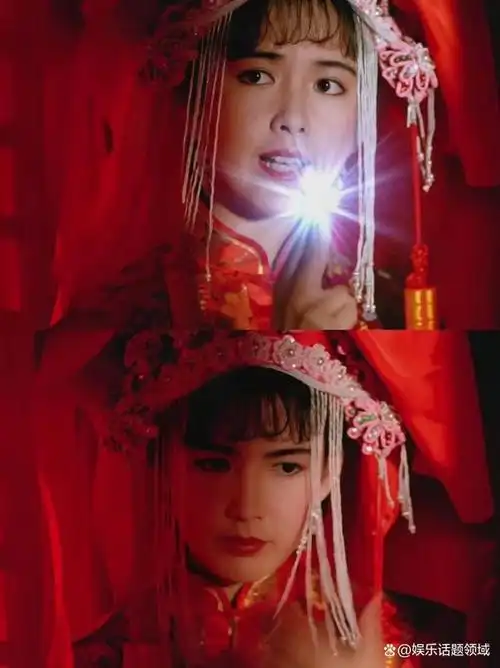 翻看周慧敏之前的古装剧照《妖魔道》,真心觉得她长得很玉女,很温柔