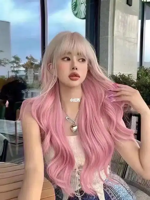 公主发色适合仙女们渐变粉少女系发色