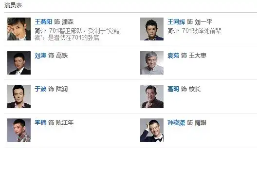 生活/家居 影视娱乐 电视剧 解密演员表  由陈学冬主演的电视剧解密