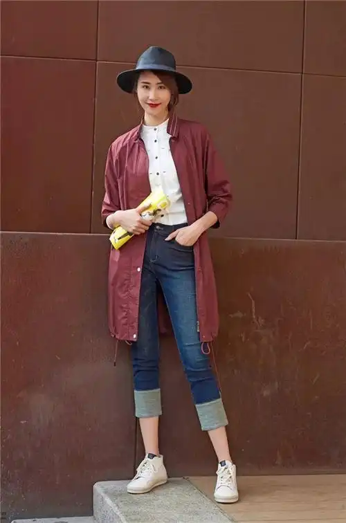 xiran熙然女装2018秋冬新款酒红色流行服饰搭配推荐_资讯_时尚品牌网