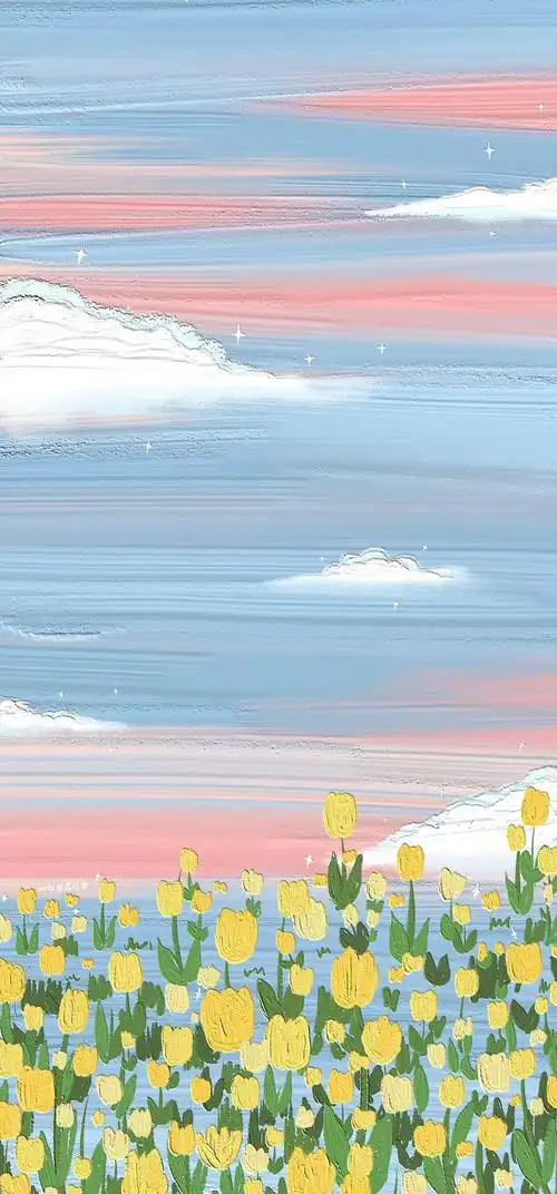 治愈系油画风壁纸