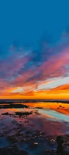 最唯美的自然晚霞风光,锁屏图片,高清手机壁纸,风景-回车桌面