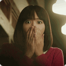 捂嘴惊吓新垣结衣的表情包