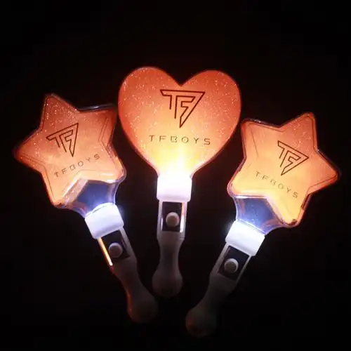 tfboys演唱会荧光棒批发王俊凯王源易烊千玺应援棒闪光棒发光棒