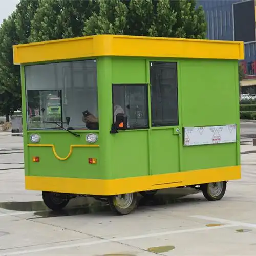 铁板香豆腐小吃车小吃车美旺餐车