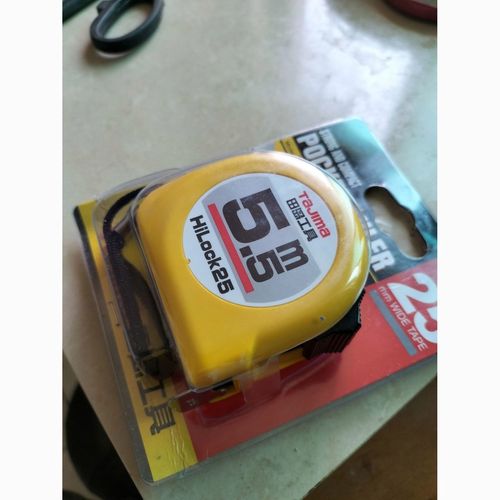 tajima 日本田岛卷尺5.5米钢卷尺宽度25mm l2555 防摔耐磨不掉漆