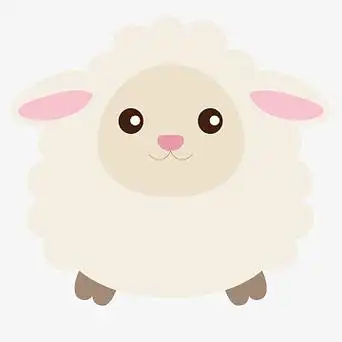 手绘绵羊素材_手绘绵羊图片元素-觅元素