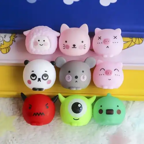 抖音同款创意捏捏乐发泄减压玩具卡通可爱粉色小小猪整蛊搞怪玩具