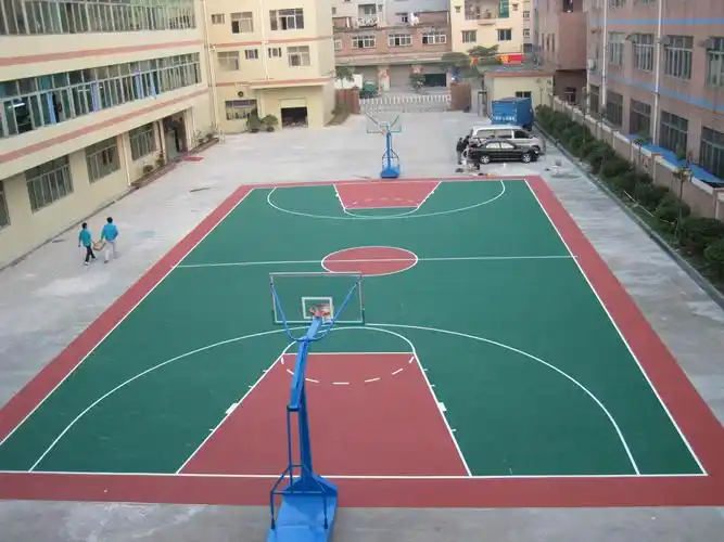 【pu篮球场,水性硅pu篮球场 ,丙烯酸篮球场】价格,厂家,图片,人造草坪