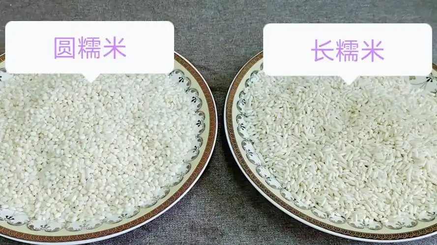 同样是糯米,"圆糯"米和"长糯米"区别原来这么大,弄懂再买不吃亏