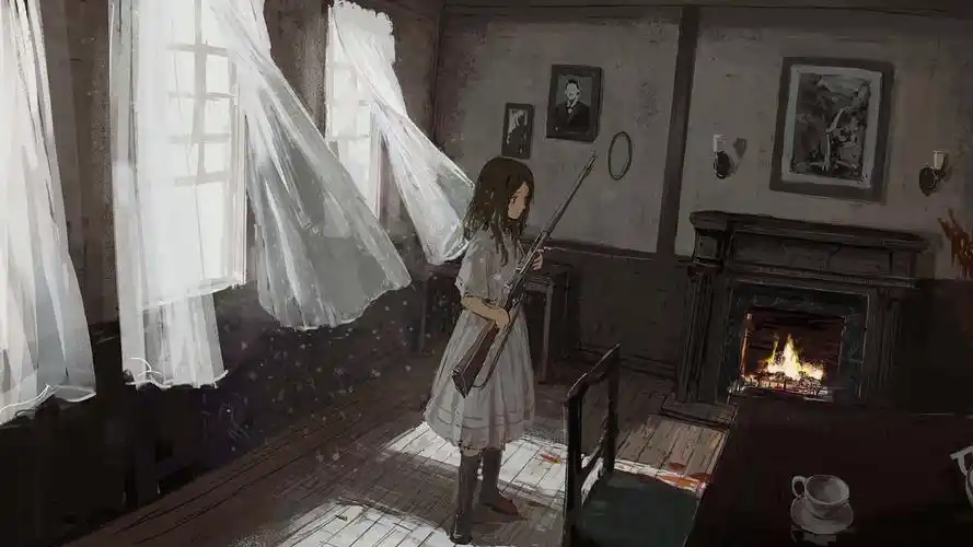 枪械与少女精美动漫高清图片桌面壁纸 枪械与少女,动漫美女,动漫壁纸,