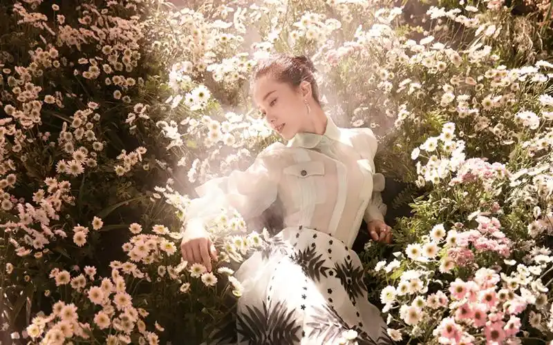 刘诗诗时尚芭莎封面写真图片桌面壁纸