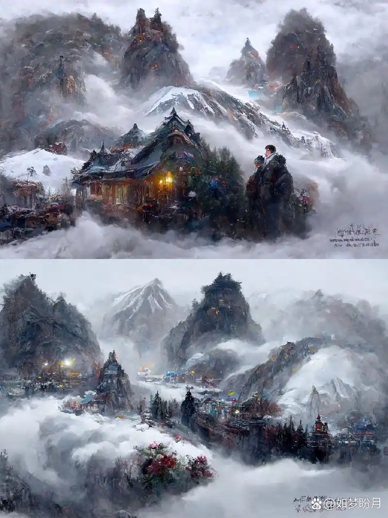 盗墓笔记长白山,十年人间 长白山让我想起了铁三角 小哥,巨大的青铜门