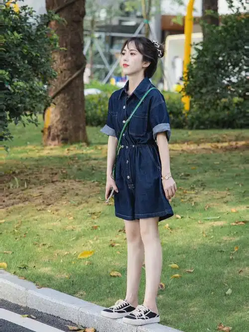 9797身高:152cm体重:82斤上下-复古牛仔风今年真的好火,时髦穿搭