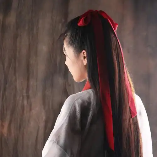 古风发带头绳超仙汉服头饰女束发绑发流苏飘带古装配饰发饰丝带