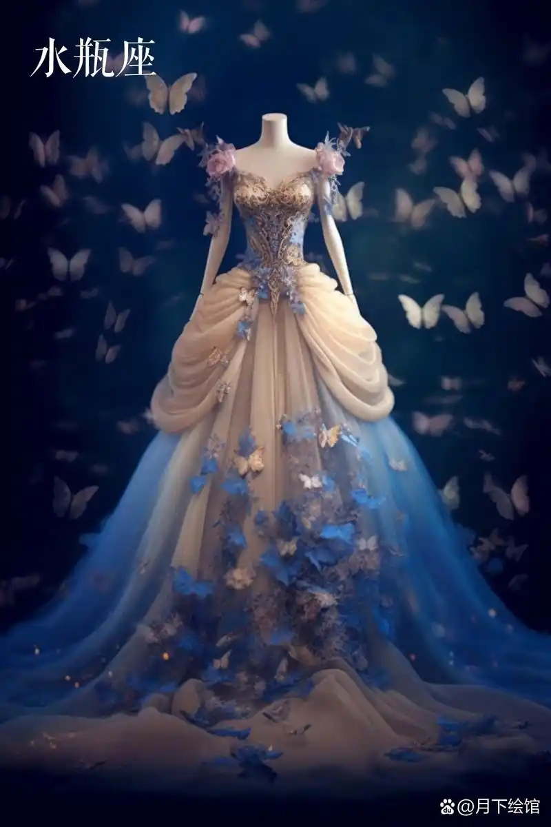 十二星座仙女裙,金牛座还可以这么仙