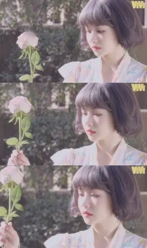 赖美云短发造型拍摄