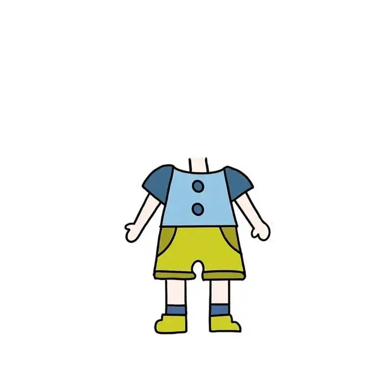 幼儿园小朋友可爱卡通男宝抠图png素材 想要所有抠图素材的可见最后一